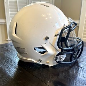 Riddell speed flex boys medium white helmet